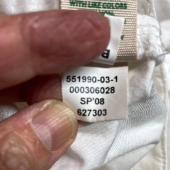 Old Navy Cotton White Sailor Pants, Sz 16, Mid-Rise Wide Leg Cuffs NEW Tiny Flaw - Picture 8 of 11